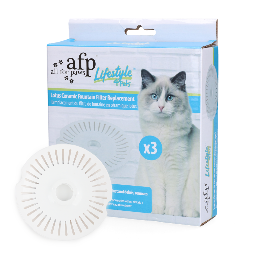 AFP Lifestyle4Pets - Ceramic fountain filter3pcs/box