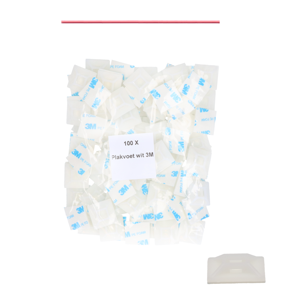 Klebesockel 3M für Befestigungsdraht (100 Stüc