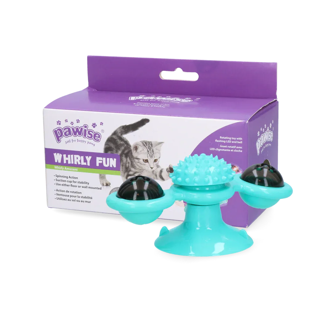 Pawise Twirly Whirly Cat Toy - PremiumHobby