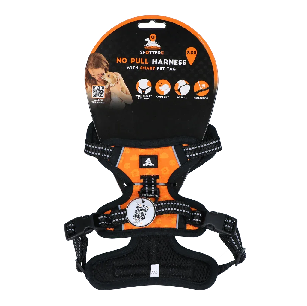 Spotted! PRO Geschirr Orange XXS - PremiumHobby