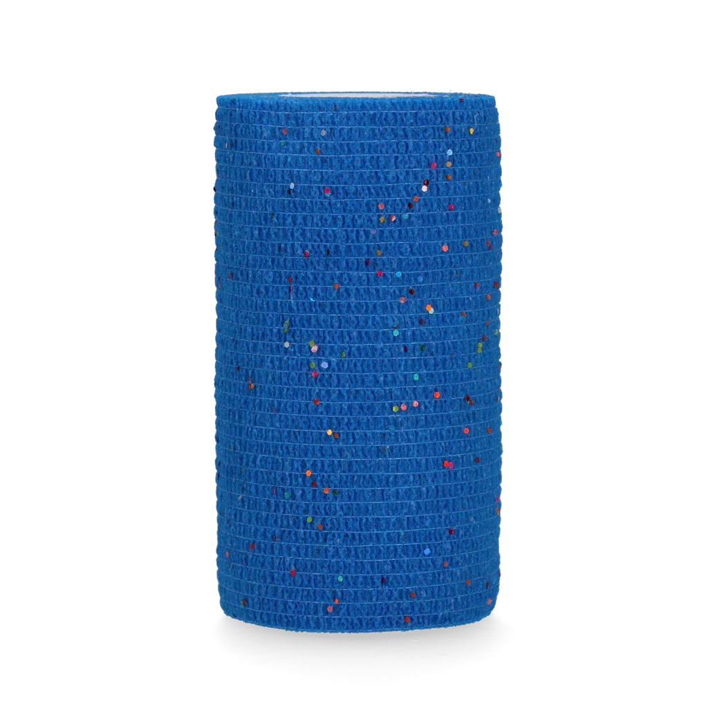 Bandage Animal Blau Glitter Profi Plus 10 cm - PremiumHobby