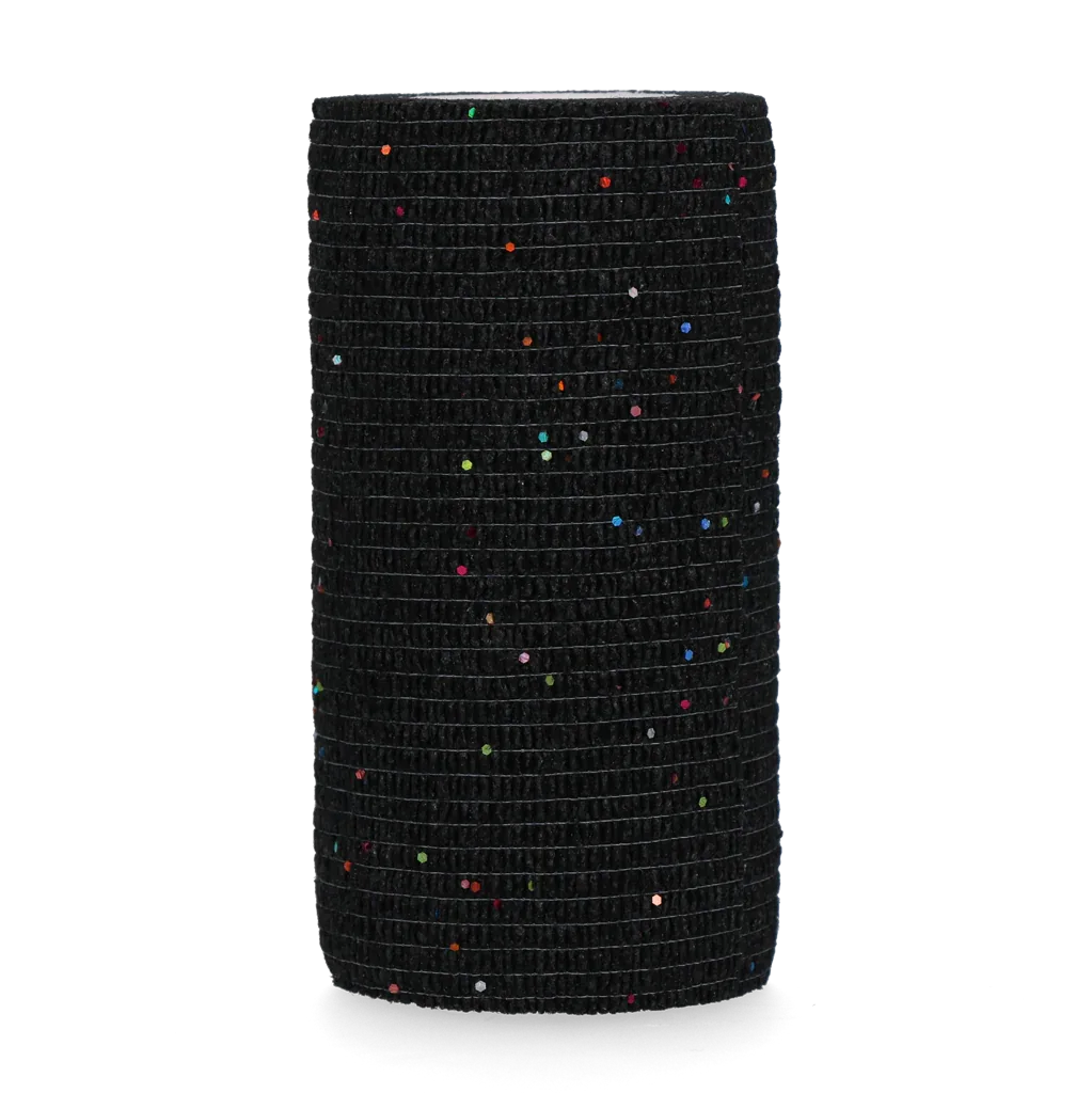 Bandage Animal Zwart Glitter Profi Plus 10 cm - PremiumHobby