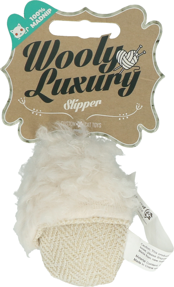 Wooly Luxury Slipper Weiß