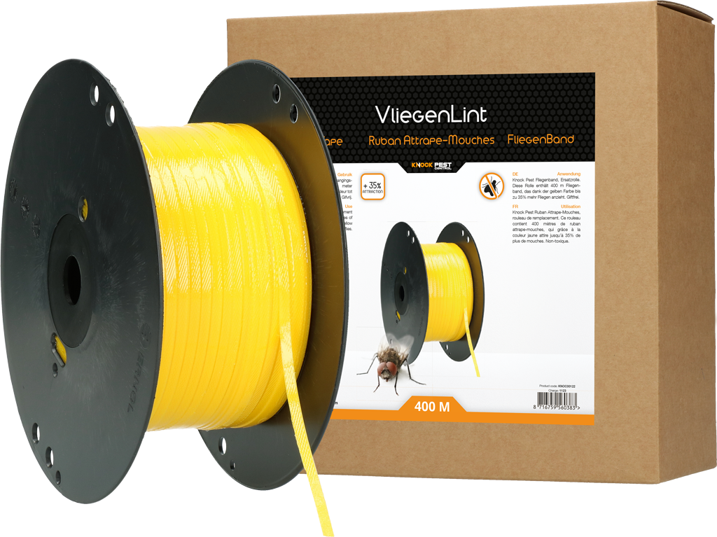Knock Pest Fliegenband Ersatzrolle 400 m