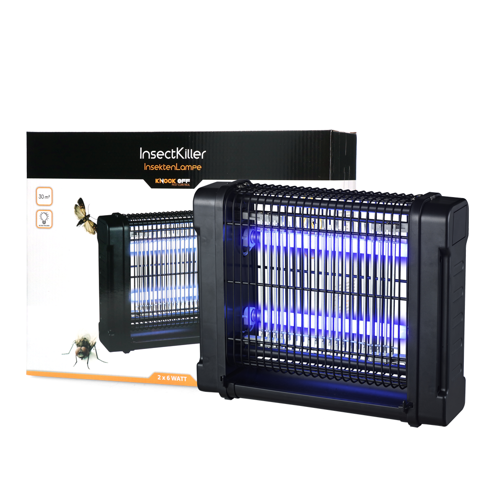 Knock Pest Insektenlampe 2x6 Watt