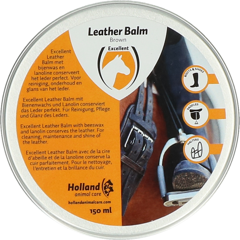 Leder & Sattel Balm Braun