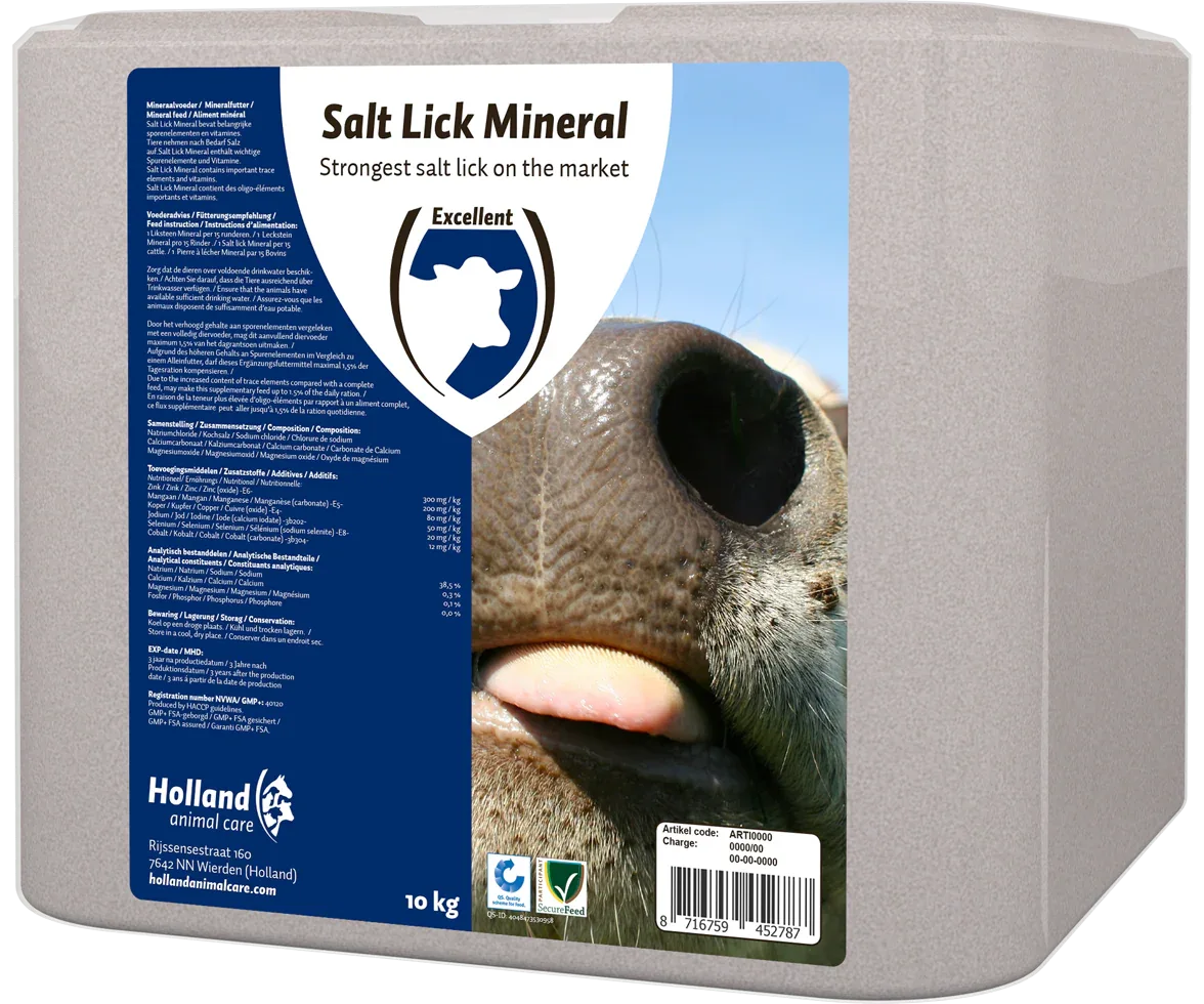 Leckstein "MINERAL" Kuh - PremiumHobby