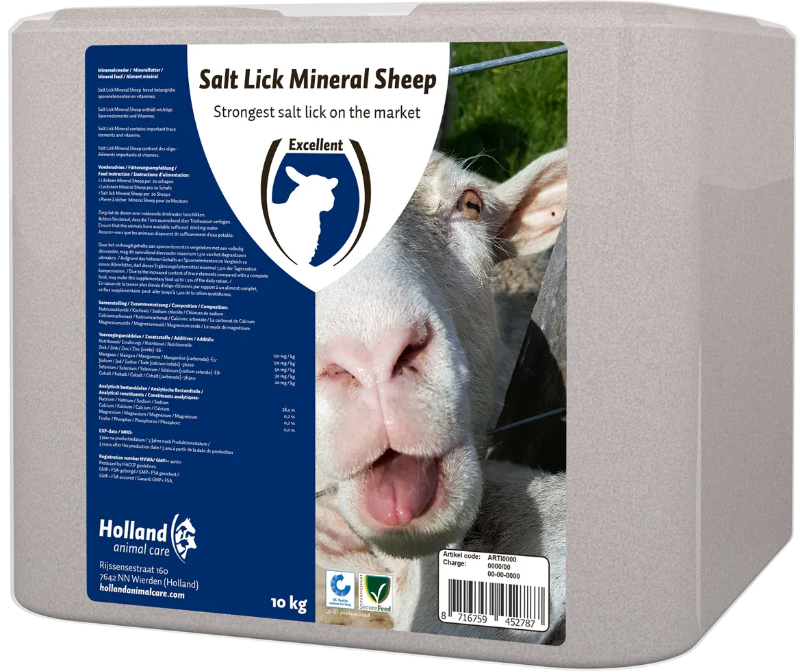 Leckstein "MINERAL" Schaf - PremiumHobby