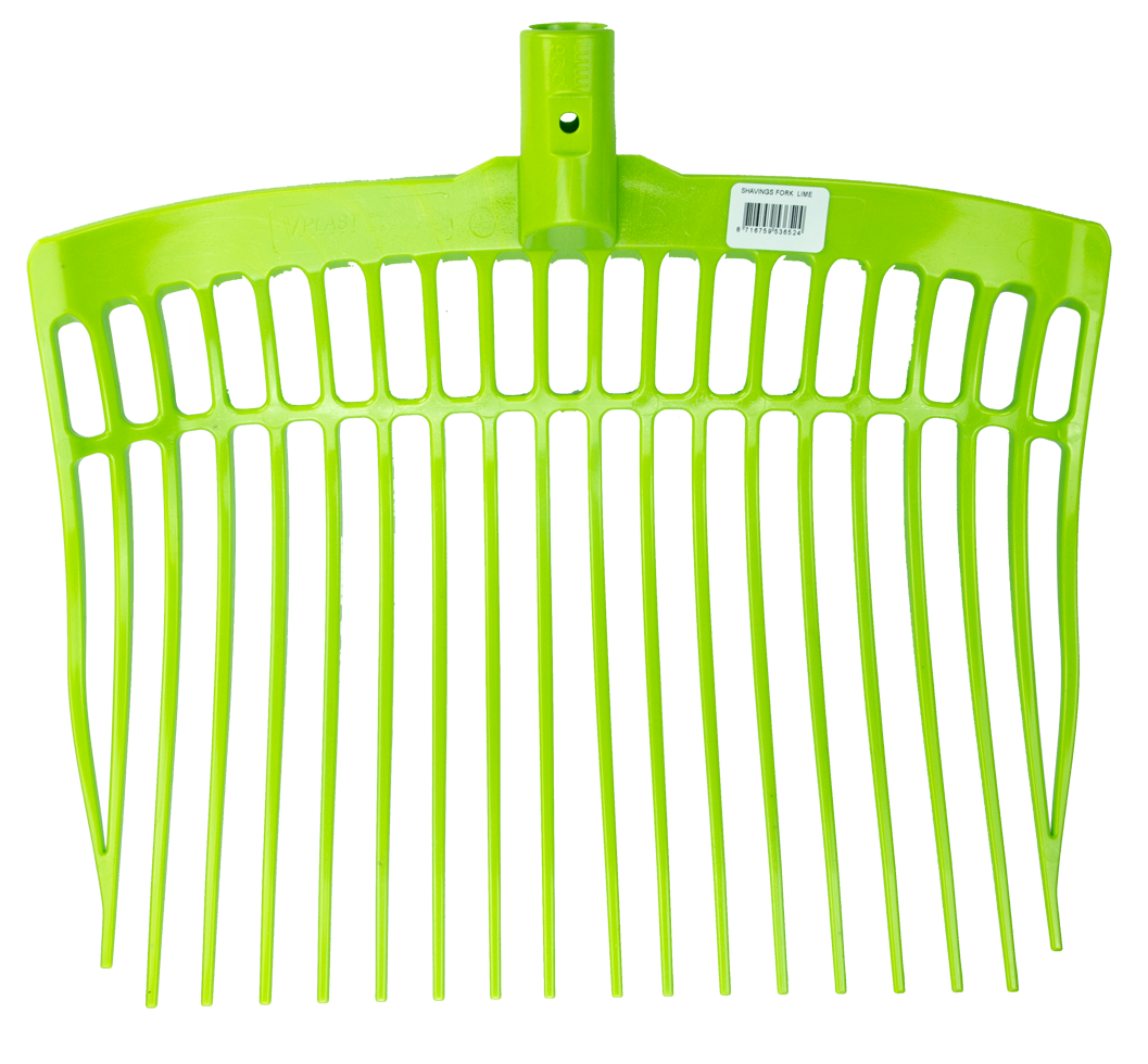 Dunggabel kunststoff limonengrün ohne Stiel