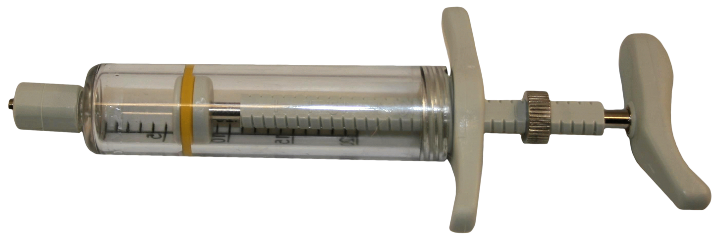 Nylon Spritze 30ml Luer Lock einstellbar