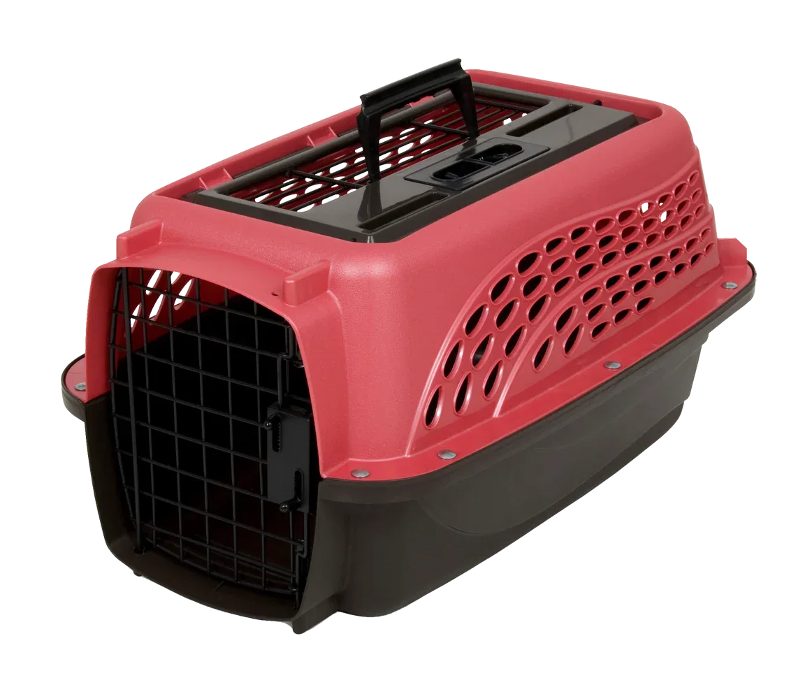Petmate 2 Door Top Load Kennel XS Pink - PremiumHobby
