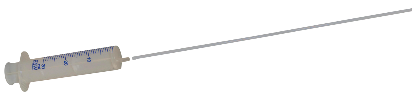Katheter + Einwegspritze 30ml