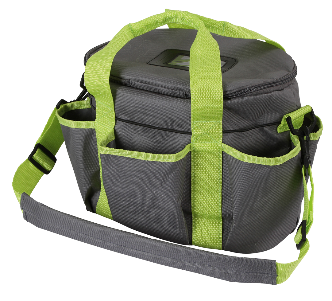 Putztasche 27x22x22cm anthrazitpistazie