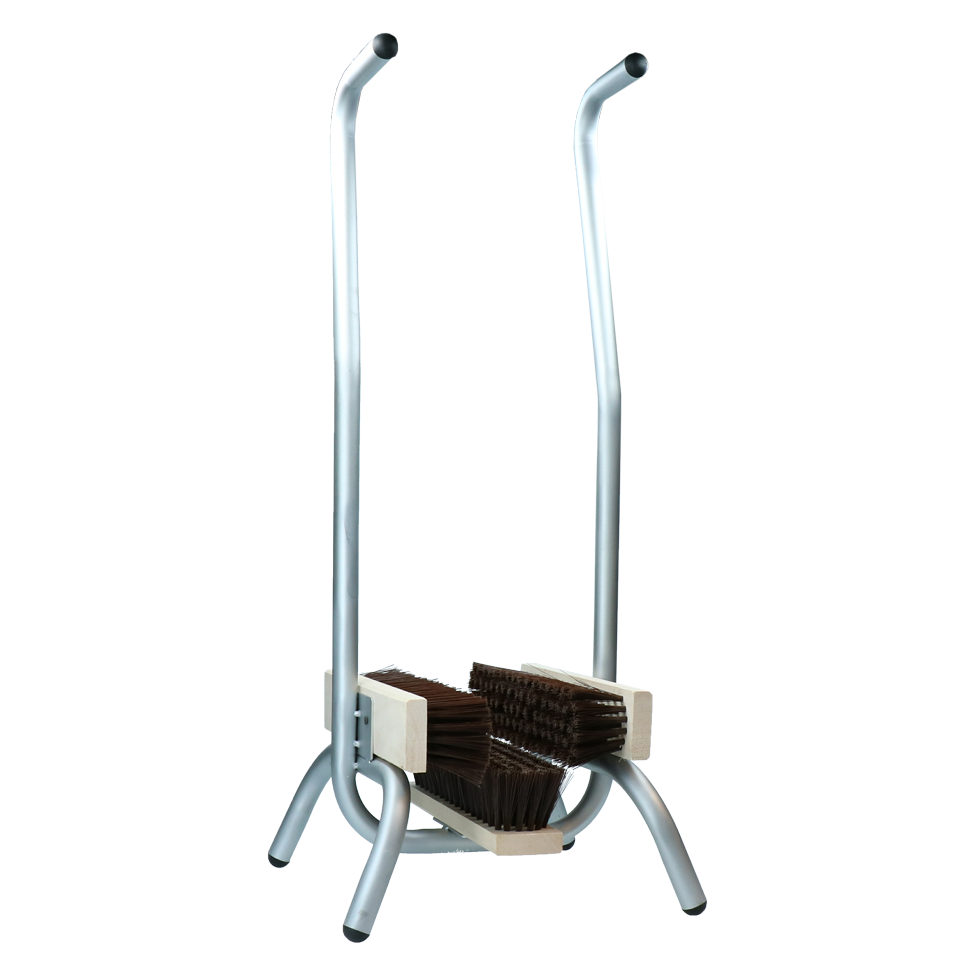 Schuhreiniger mit Handauflage