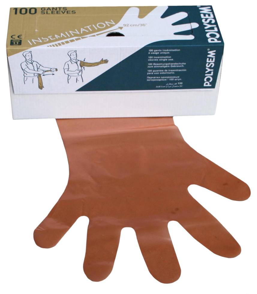 Besamungshandschuhe Vet. Orange