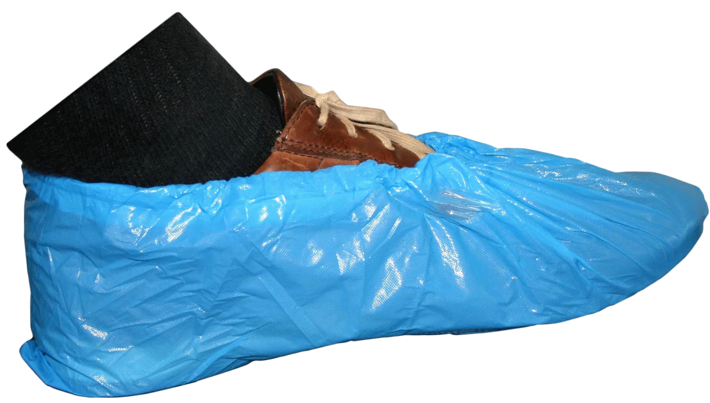 Einweg Überziehschuh blau CPE - PremiumHobby