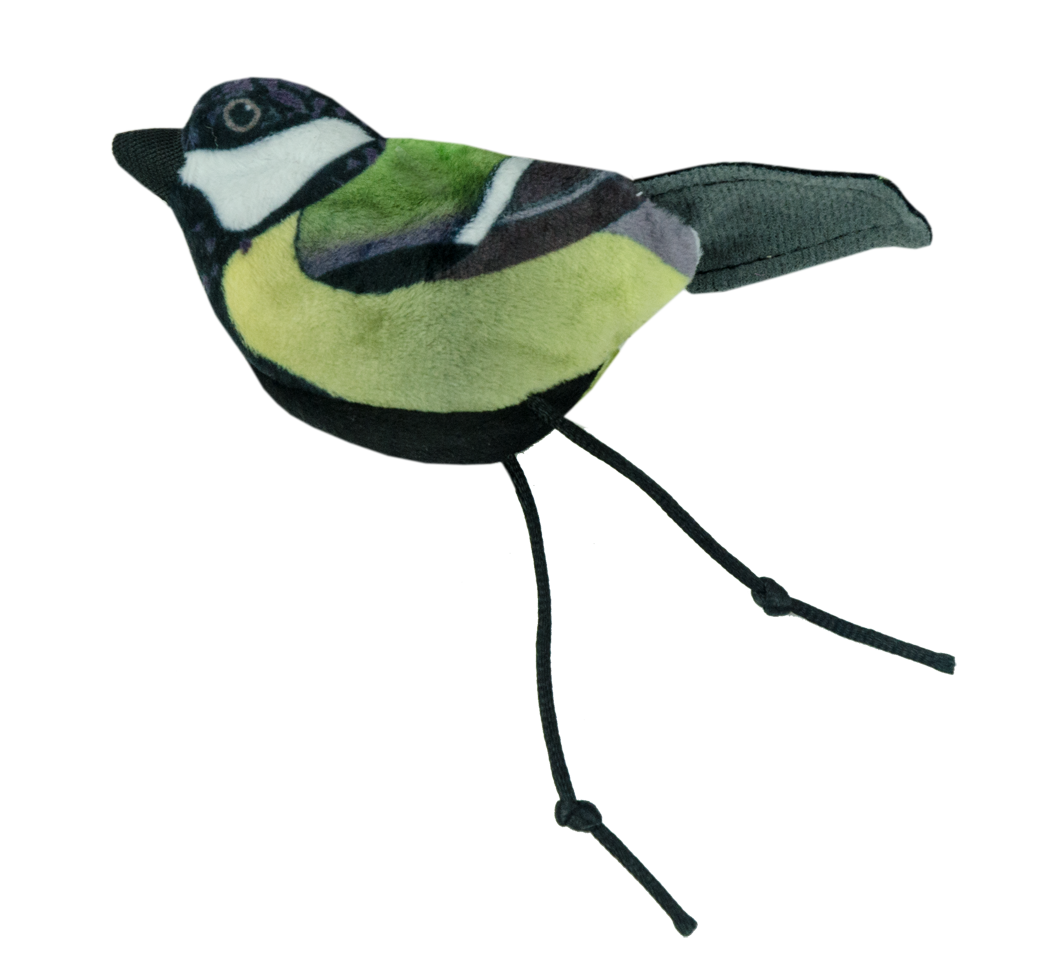 WIld Life Cat Great Tit (Kohlmeise)