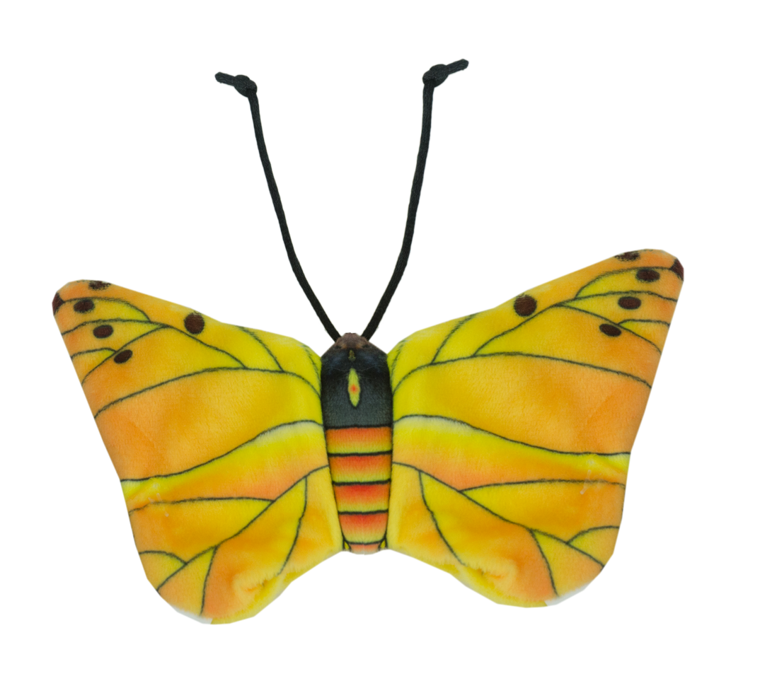 Wild Life Cat Yellow Butterfly (Gelber Schmetterling)