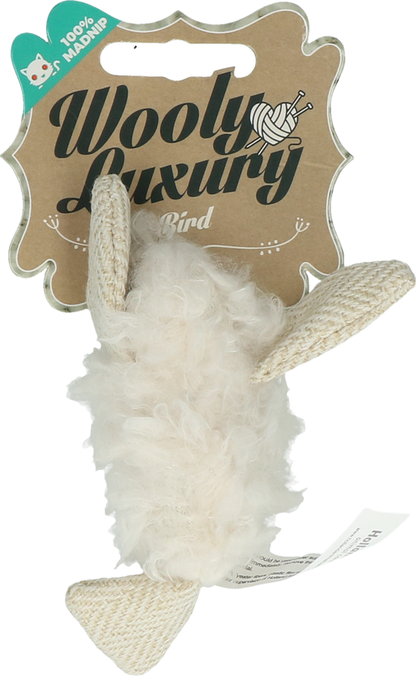 Wooly Luxury Vogel Weiß