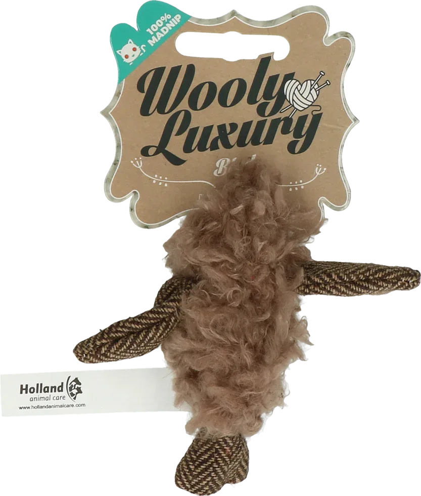 Wooly Luxury Vogel Braun - PremiumHobby