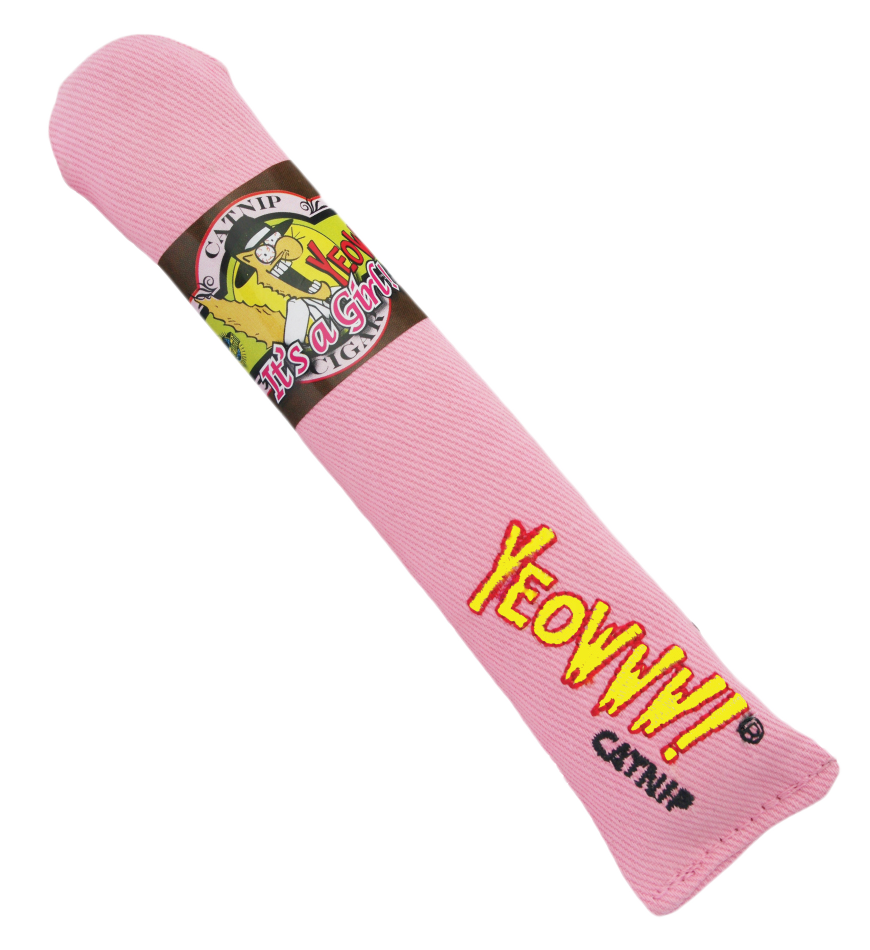 Yeowww &quot;Its A Girl&quot; Pink Cigar Singles