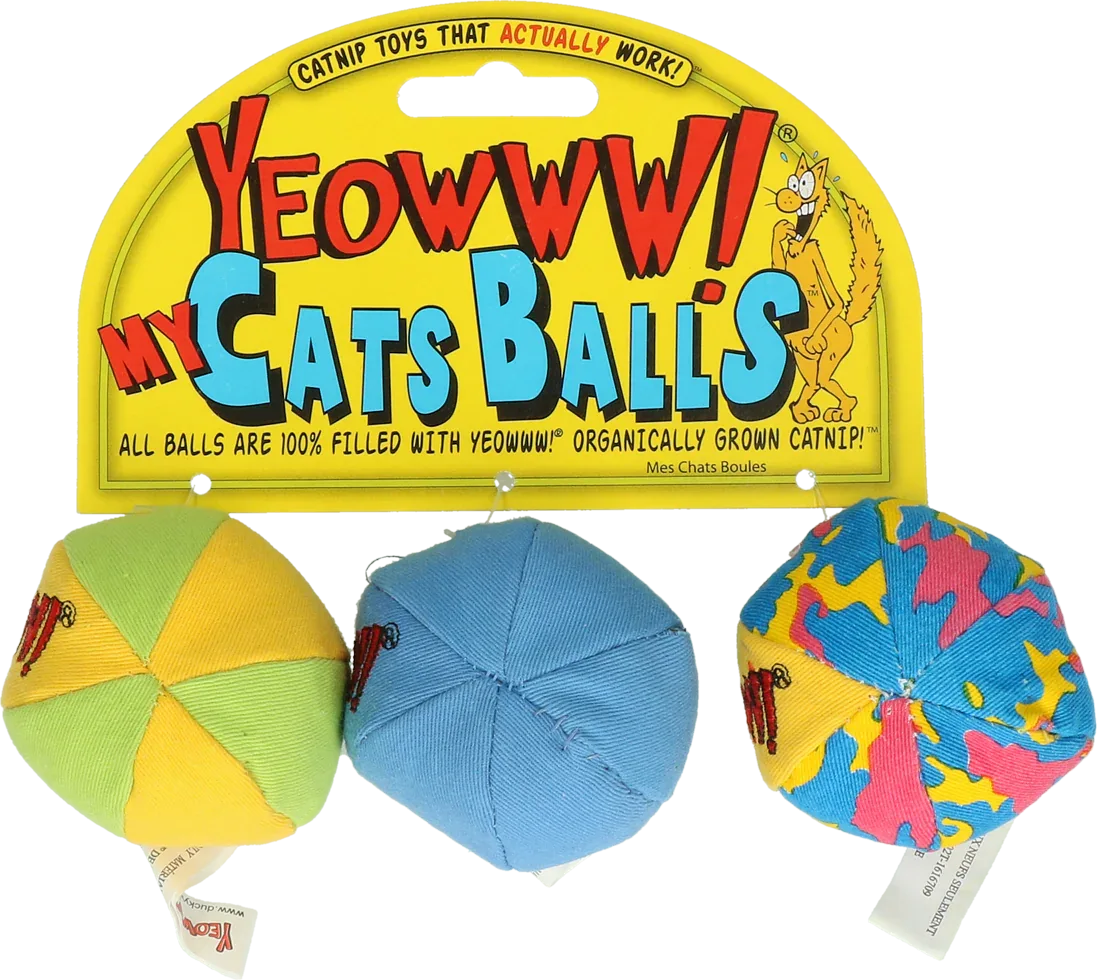 Yeowww My Cats Balls (3 St) - PremiumHobby