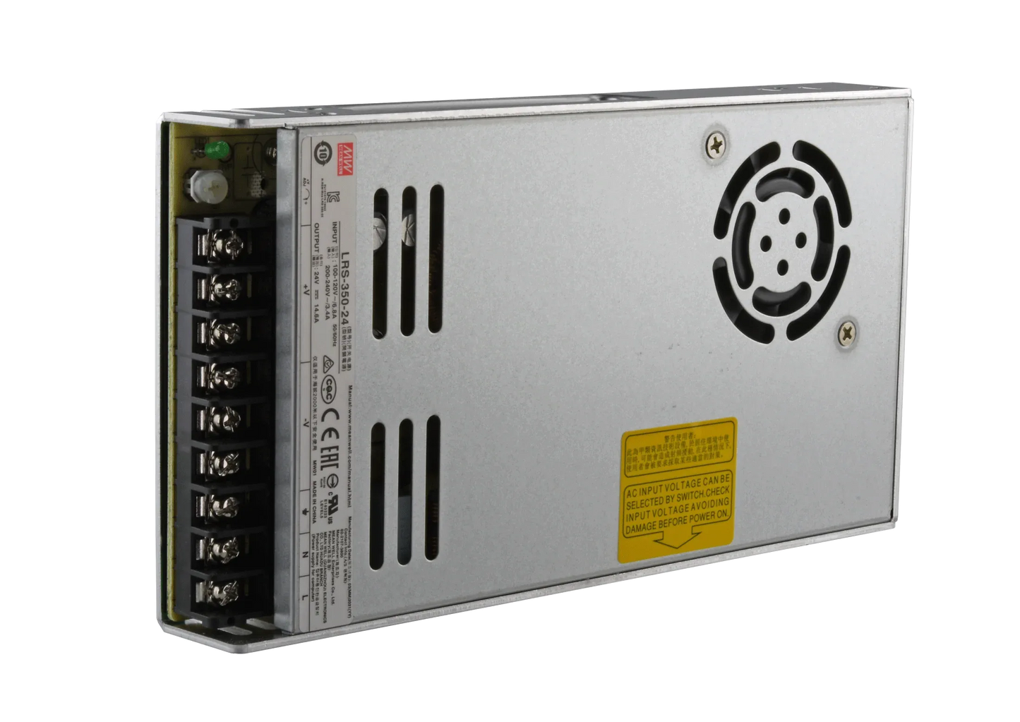 BIQU Power supply LRS-350W-24V14.6A MEAN WELL - PremiumHobby