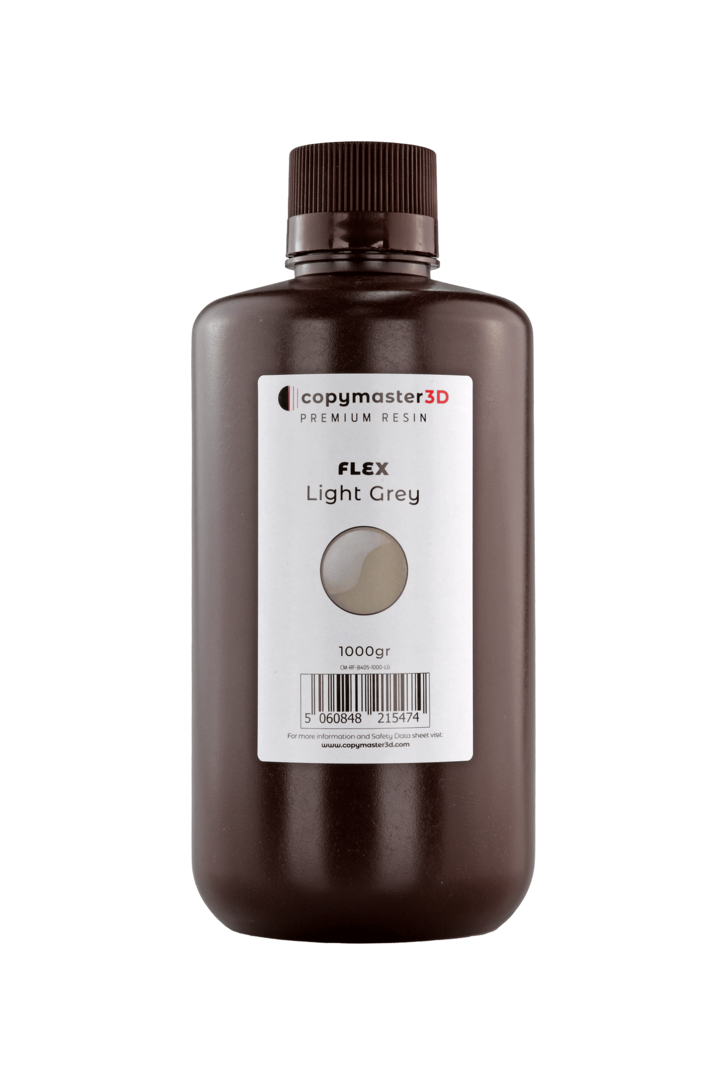 Copymaster3D Flex UV Resin - 1000 ml - Light Grey