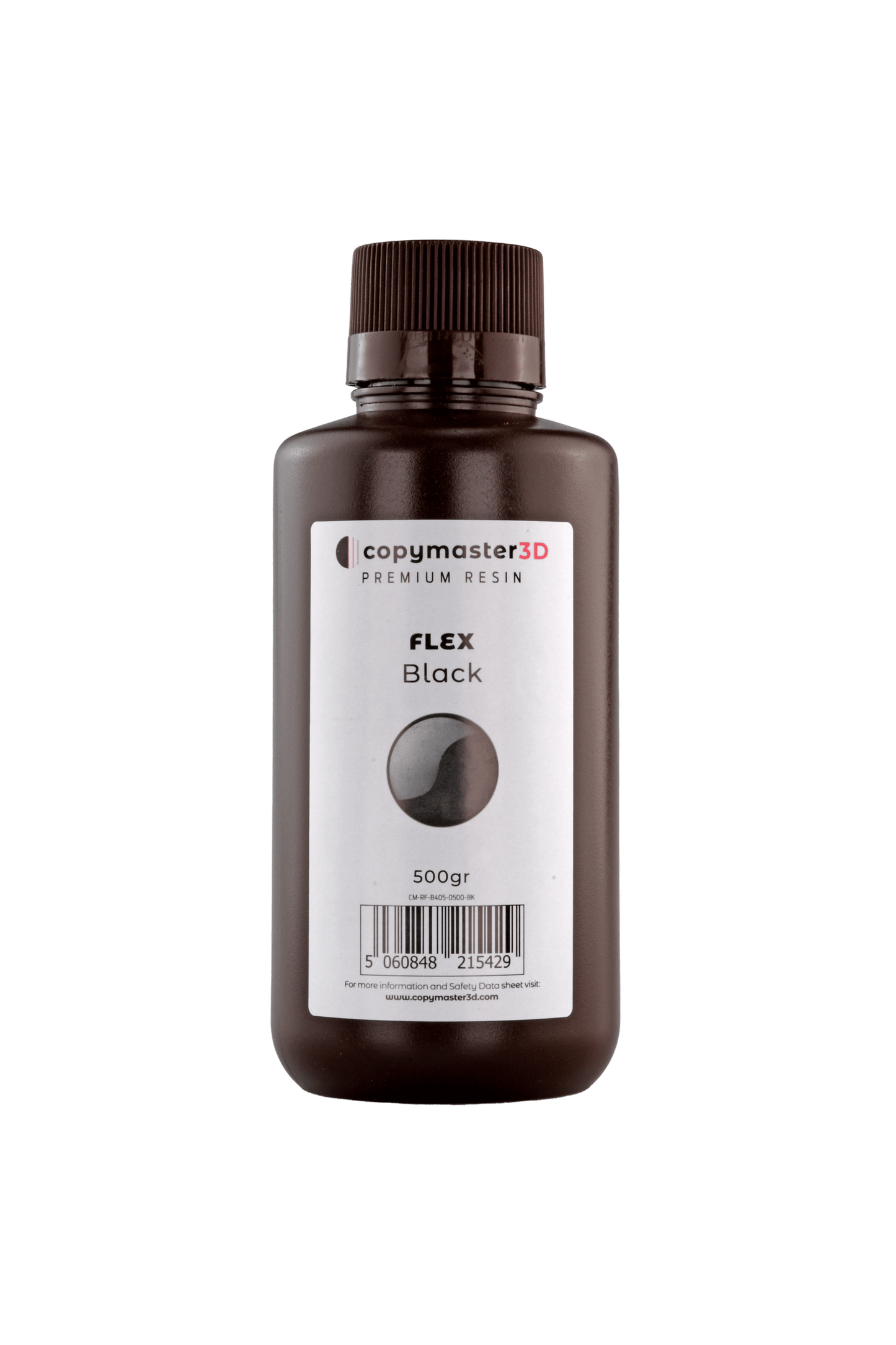 Copymaster3D Flex UV Resin - 500 ml - Black