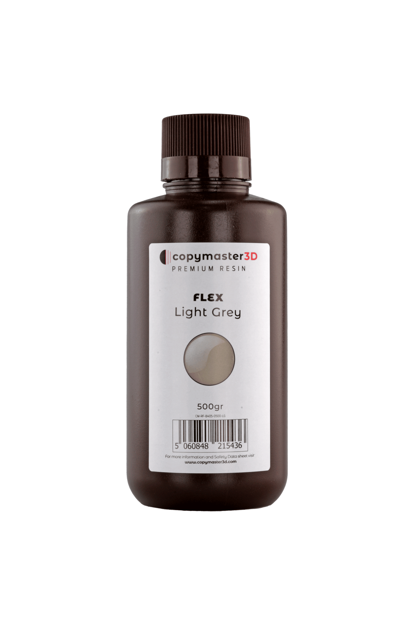 Copymaster3D Flex UV Resin - 500 ml - Light Grey
