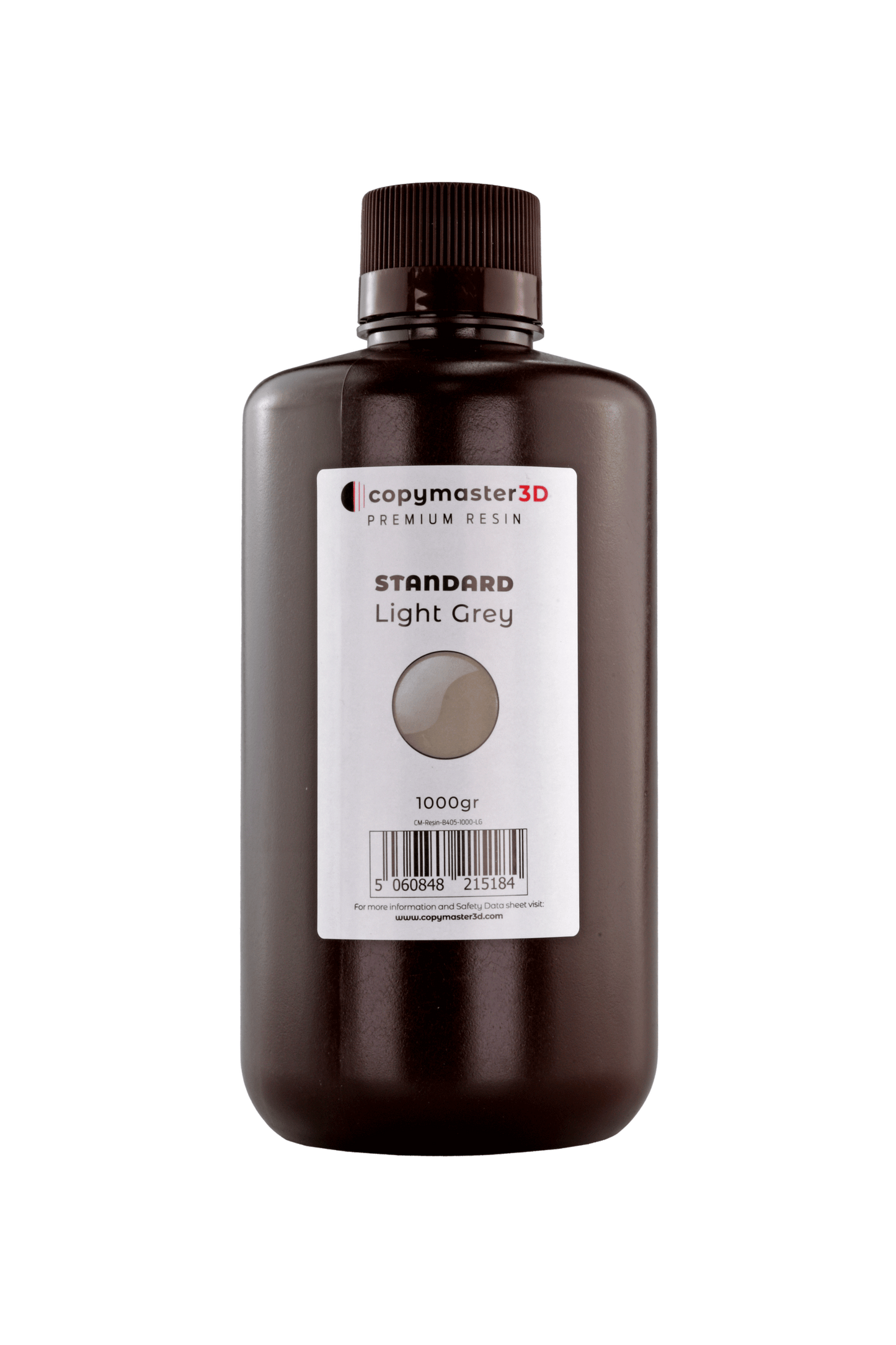 Copymaster3D Standard UV Resin - 1000 ml - Light Grey