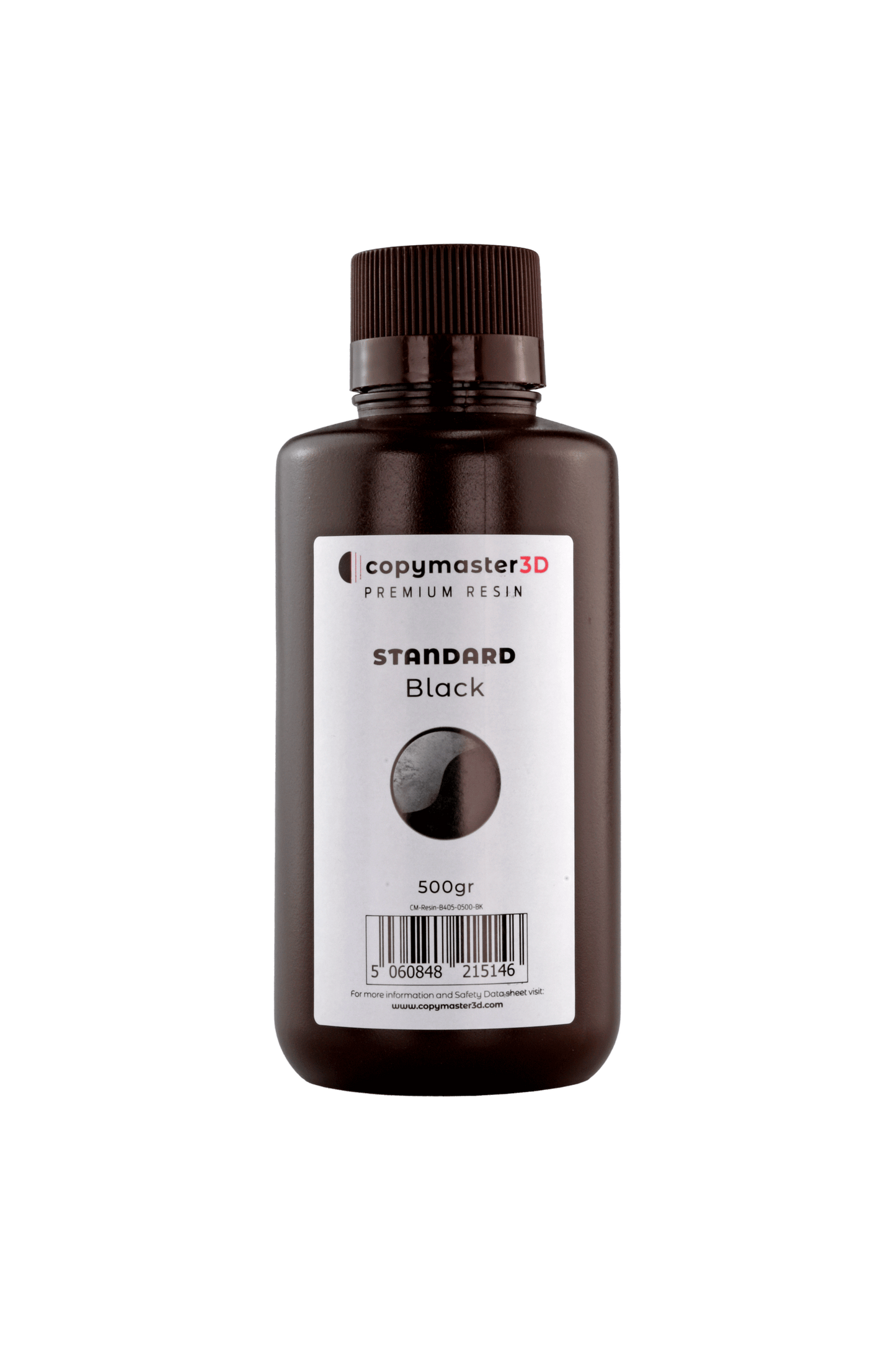 Copymaster3D Standard UV Resin - 500 ml - Black