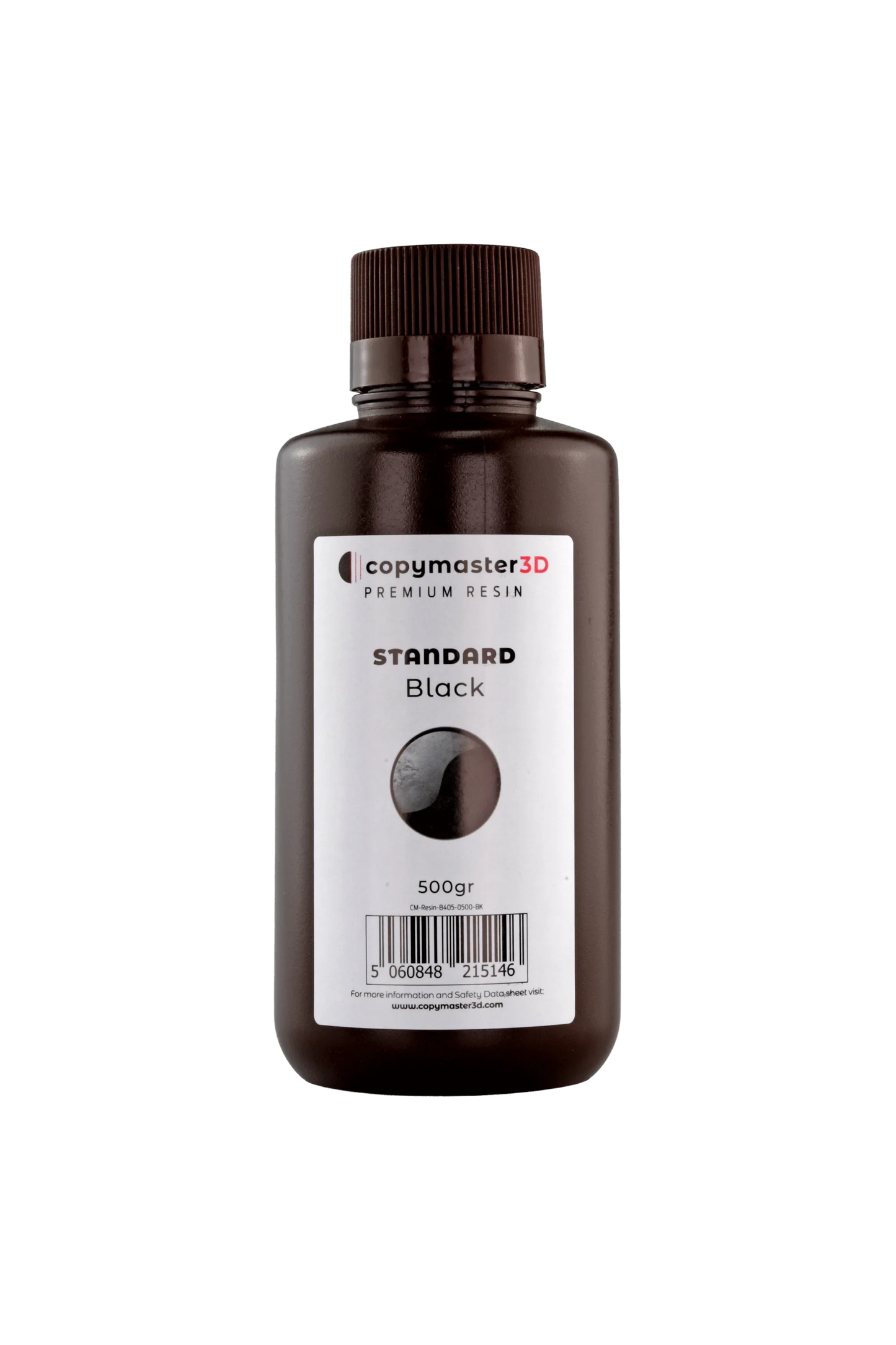 Copymaster3D Standard UV Resin - 500 ml - Black - PremiumHobby