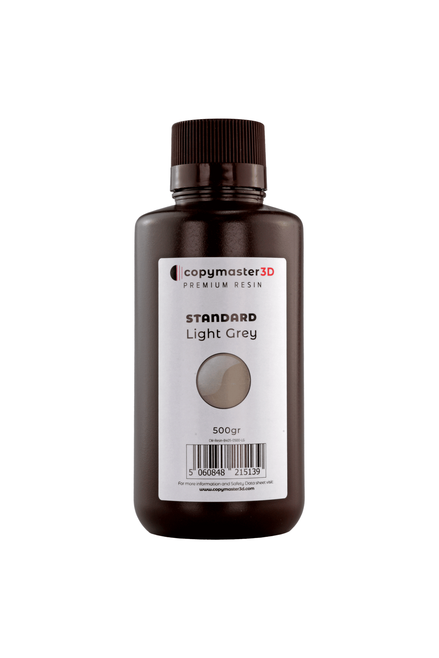 Copymaster3D Standard UV Resin - 500 ml - Light Grey