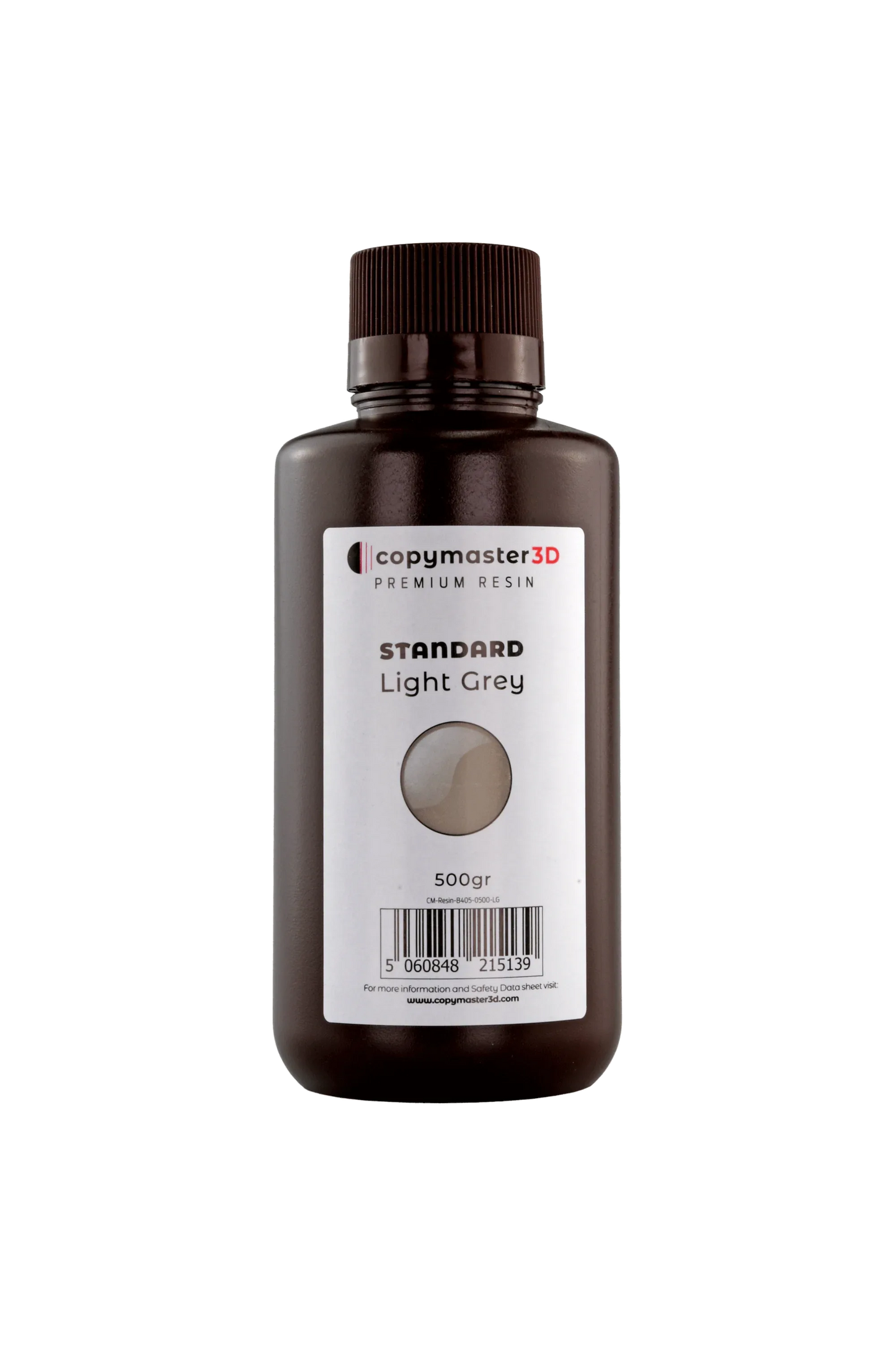 Copymaster3D Standard UV Resin - 500 ml - Light Grey - PremiumHobby
