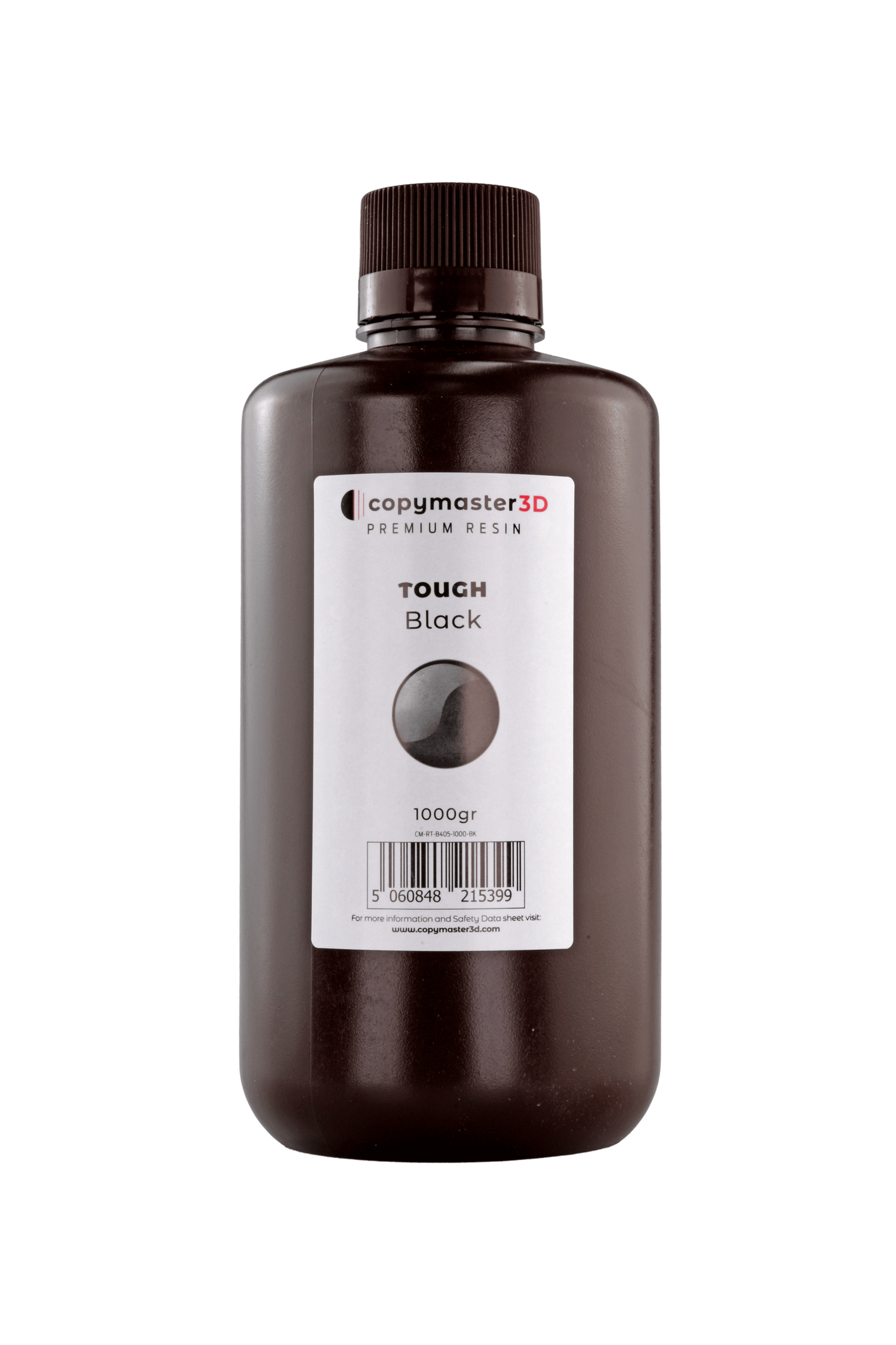 Copymaster3D Tough UV Resin - 1000 ml - Black