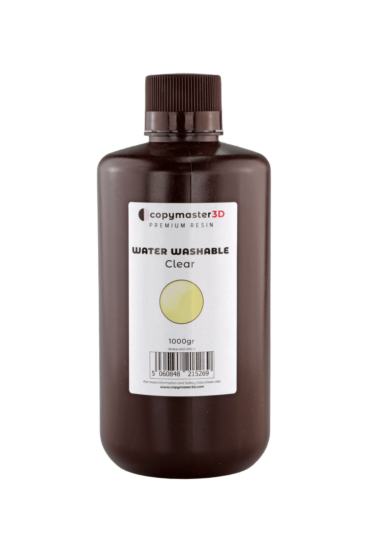 Copymaster3D Water Washable UV Resin - 1000 ml - Clear
