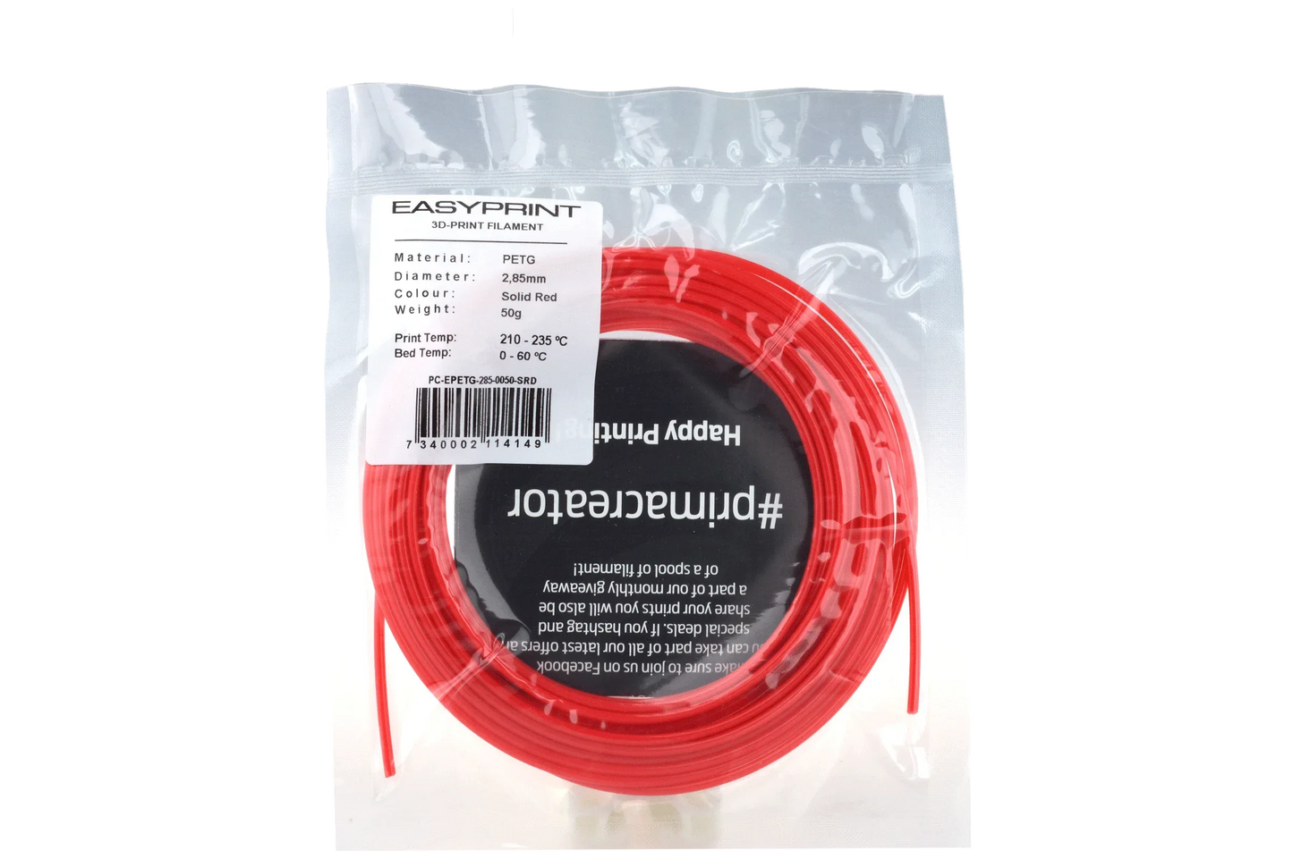 NinjaTek Armadillo - 2.85mm - 0.50 kg - Fire Red - PremiumHobby