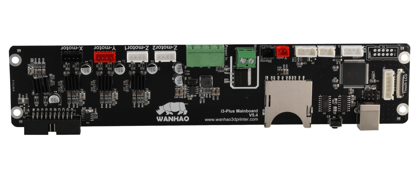 Wanhao mainboard to Duplicator i3 Plus Mark 2 V 5.4