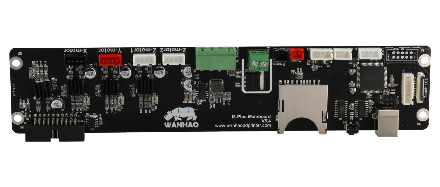 Wanhao mainboard to Duplicator i3 Plus Mark 2 V 5.4 - PremiumHobby