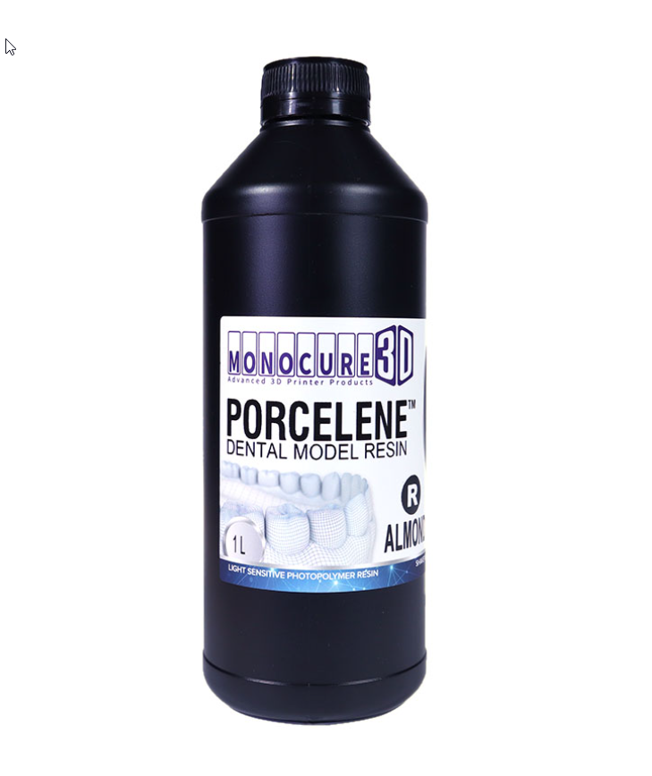Monocure Porcelene™ Dental Resin (R) -1000 ml - Almond