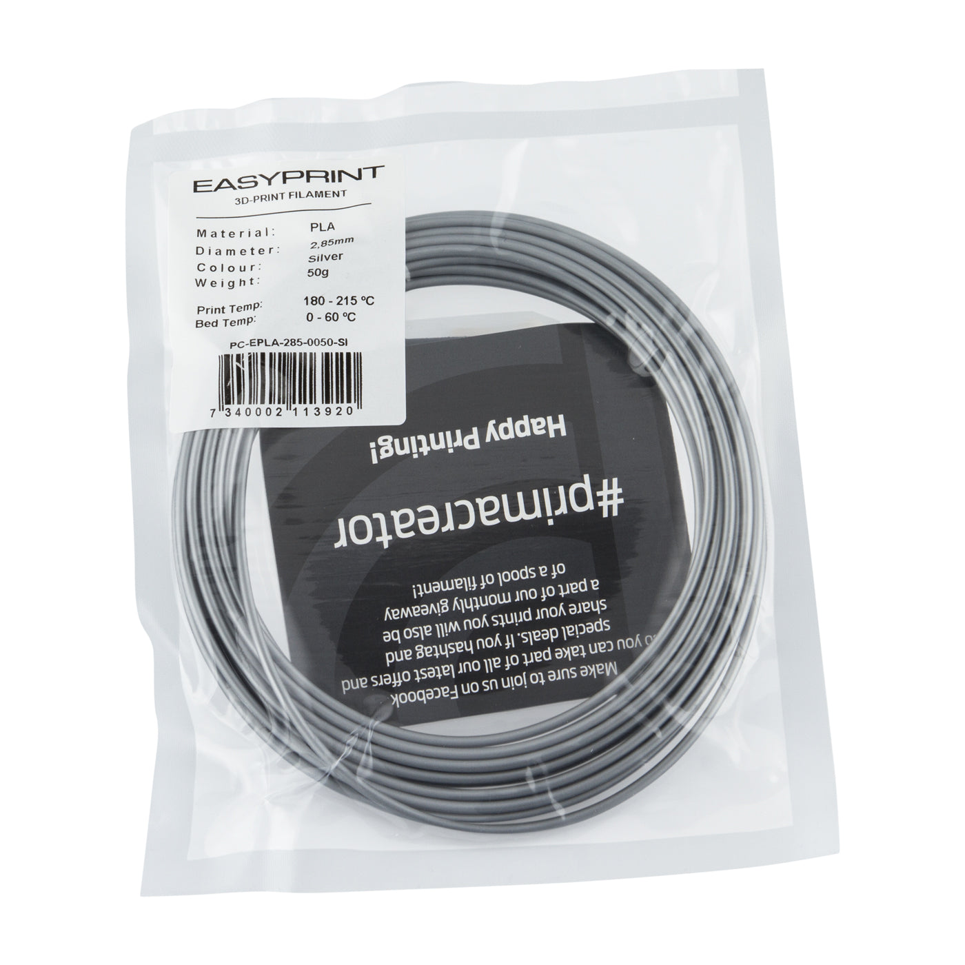 NinjaTek Cheetah Flexible - 2.85mm - 0.5 kg - Snow White