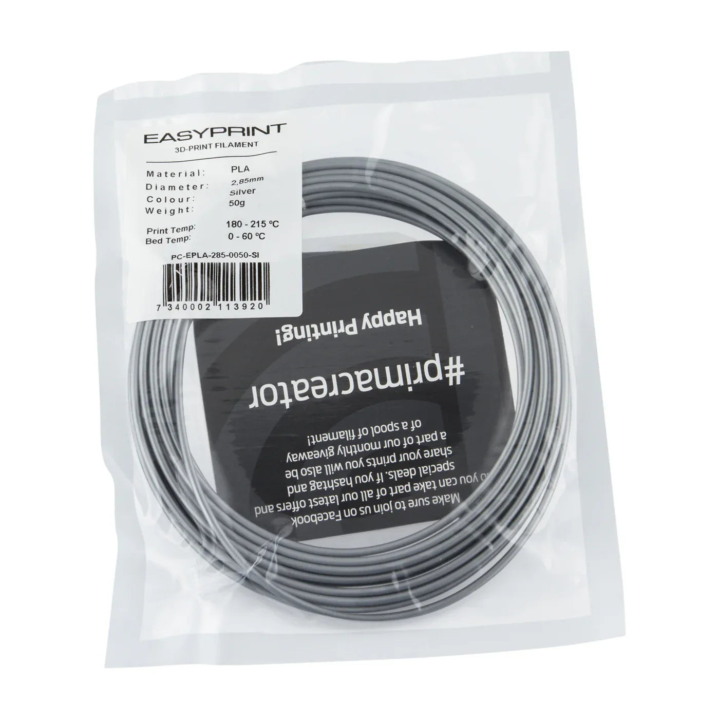 NinjaTek Cheetah Flexible - 2.85mm - 0.5 kg - Snow White - PremiumHobby