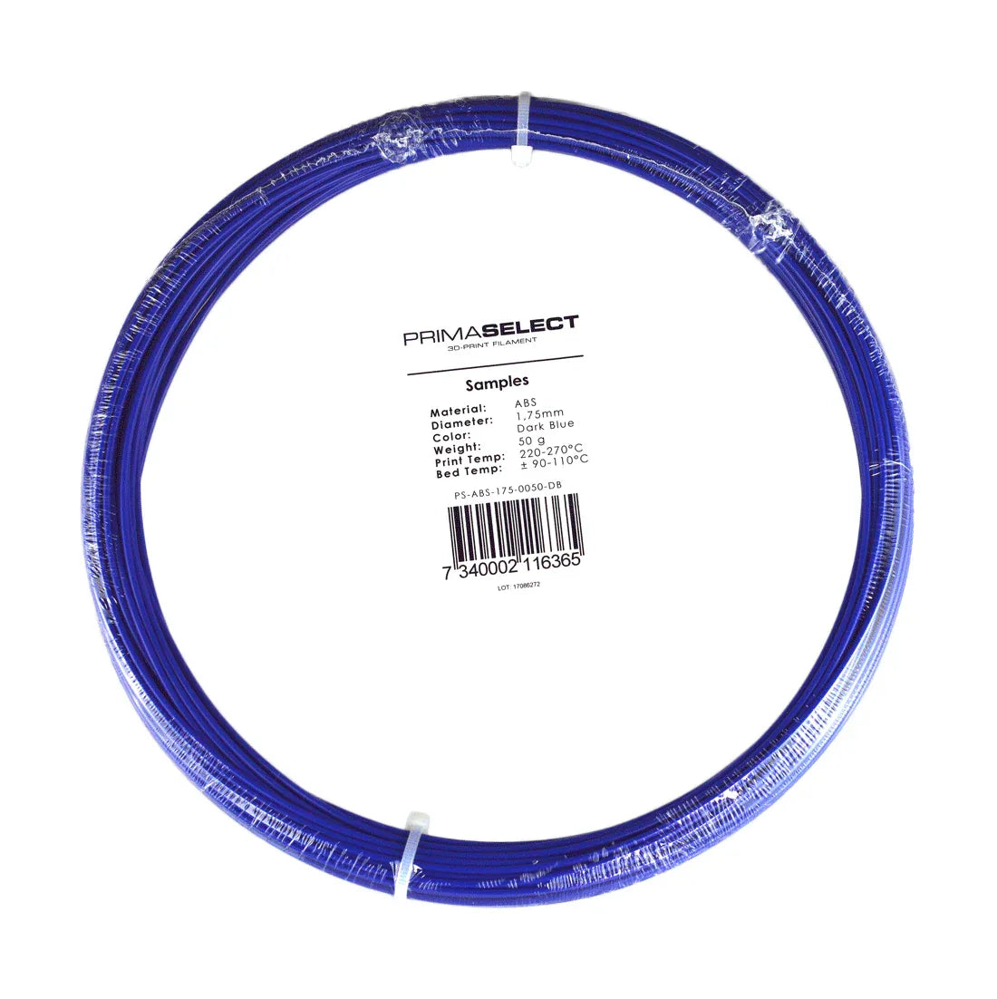 PrimaSelect ABS - 1.75mm - 50 g - Dark Blue - PremiumHobby