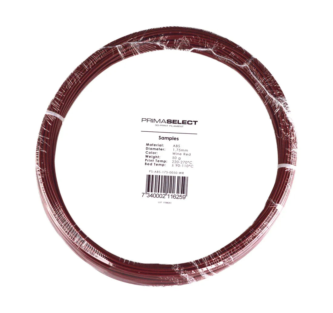 PrimaSelect ABS - 1.75mm - 50 g - Wine Red - PremiumHobby