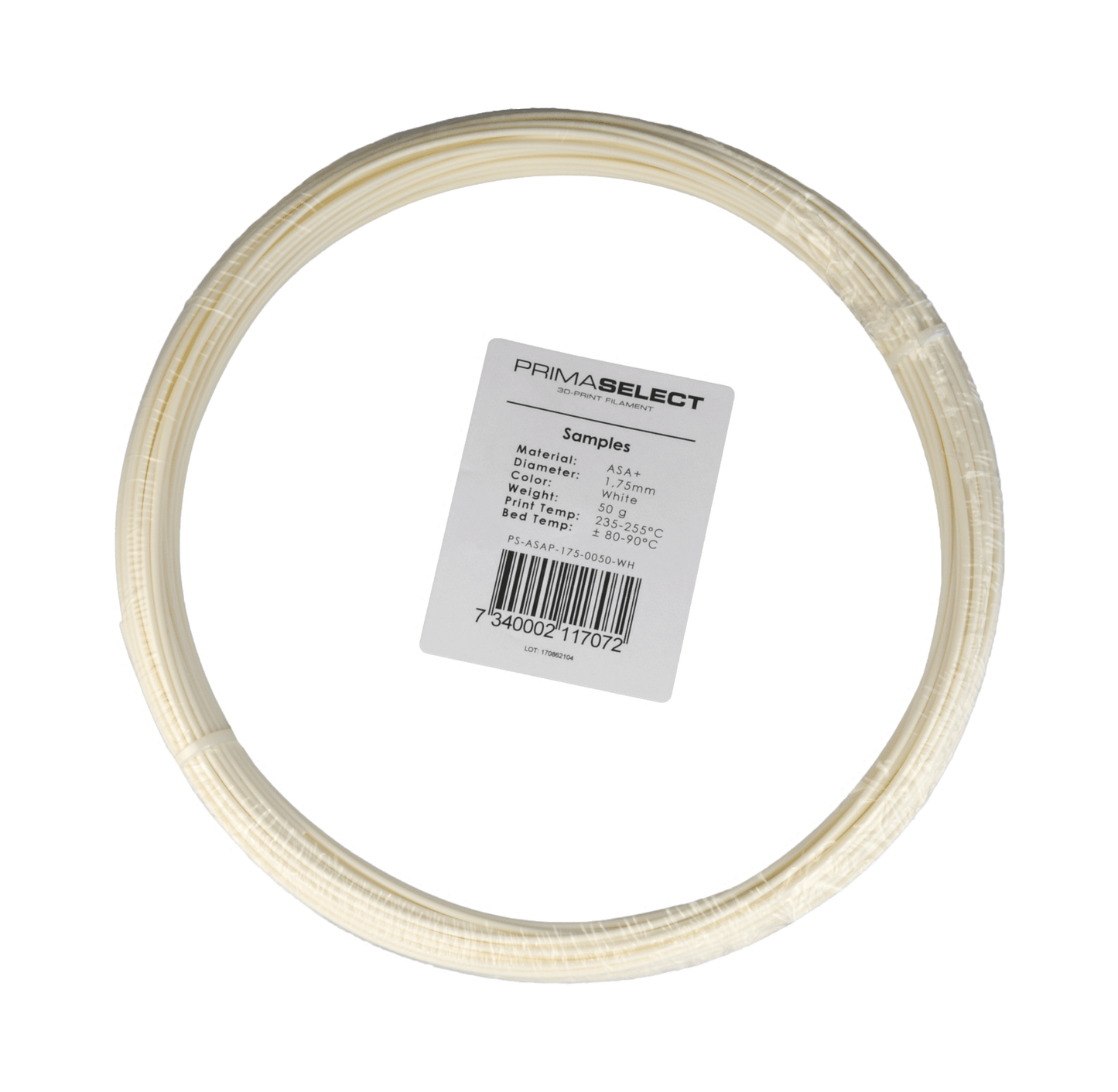 PrimaSelect ASA+ - 1.75mm - 50 g - White