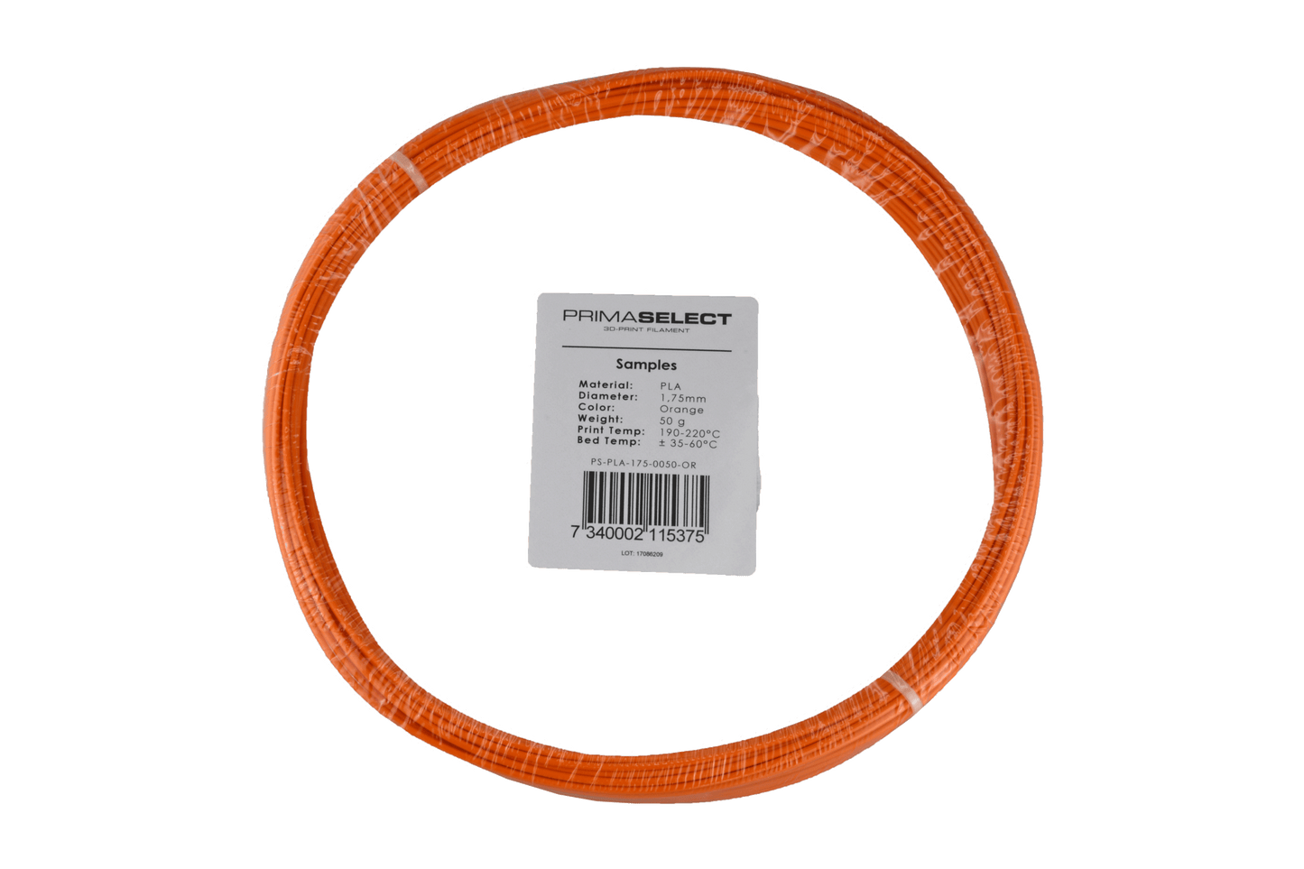 PrimaSelect PLA - 1.75mm - 50 g - Orange