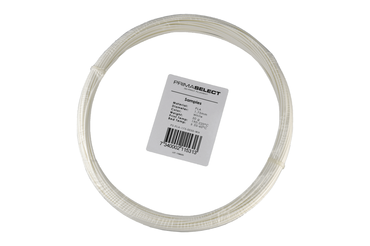 PrimaSelect PLA - 1.75mm - 50 g - White