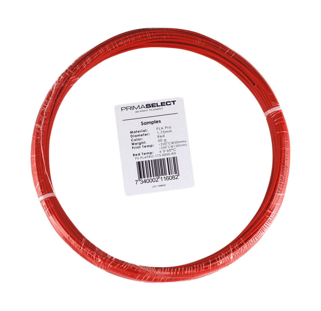 PrimaSelect PLA PRO - 1.75mm - 50 g - Red
