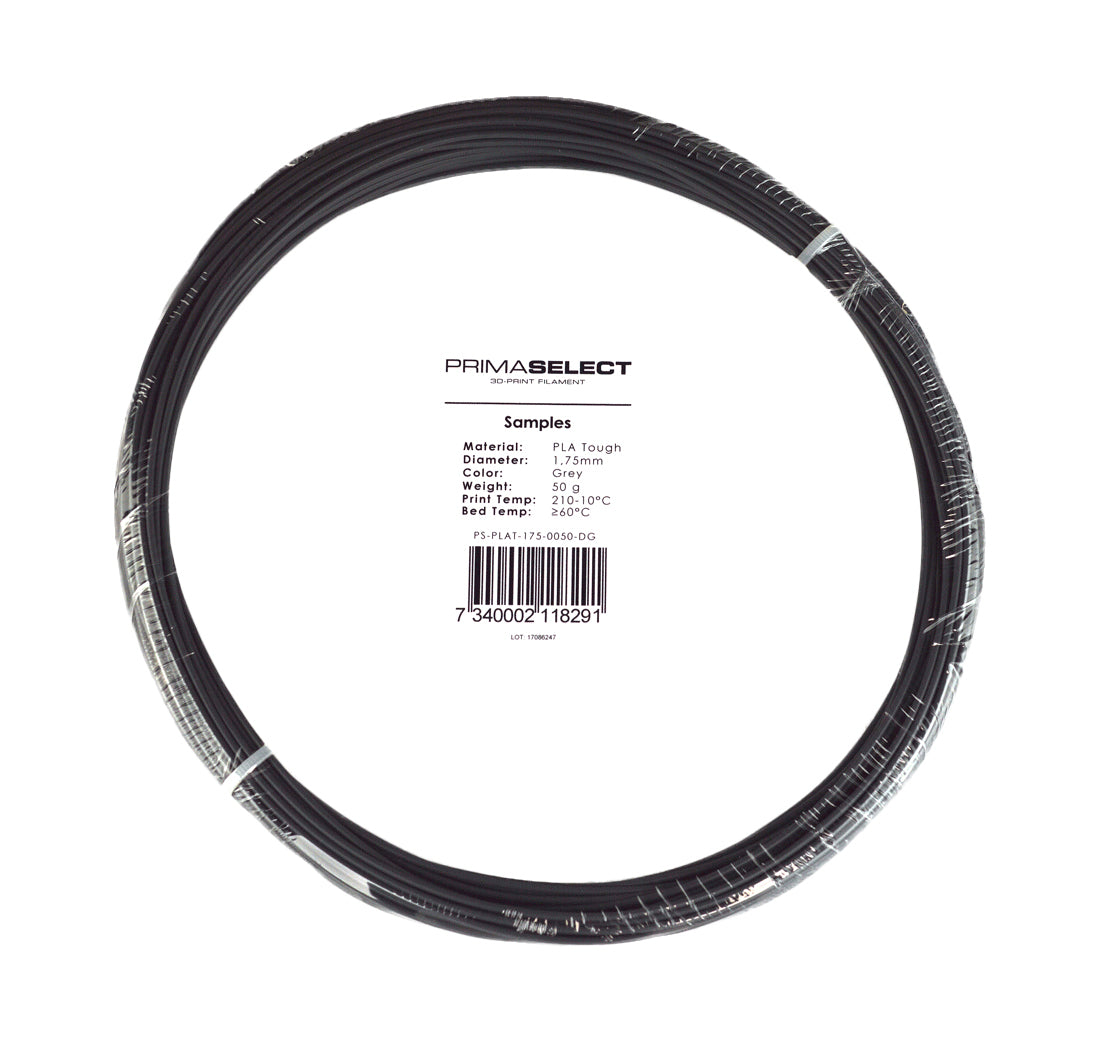 PrimaSelect PLA Tough - 1.75mm - 50 g - Dark Grey